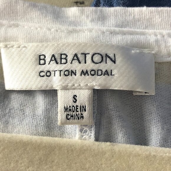 Babaton Aritzia Abstract Geometric Tank Top White - Picture 3 of 10